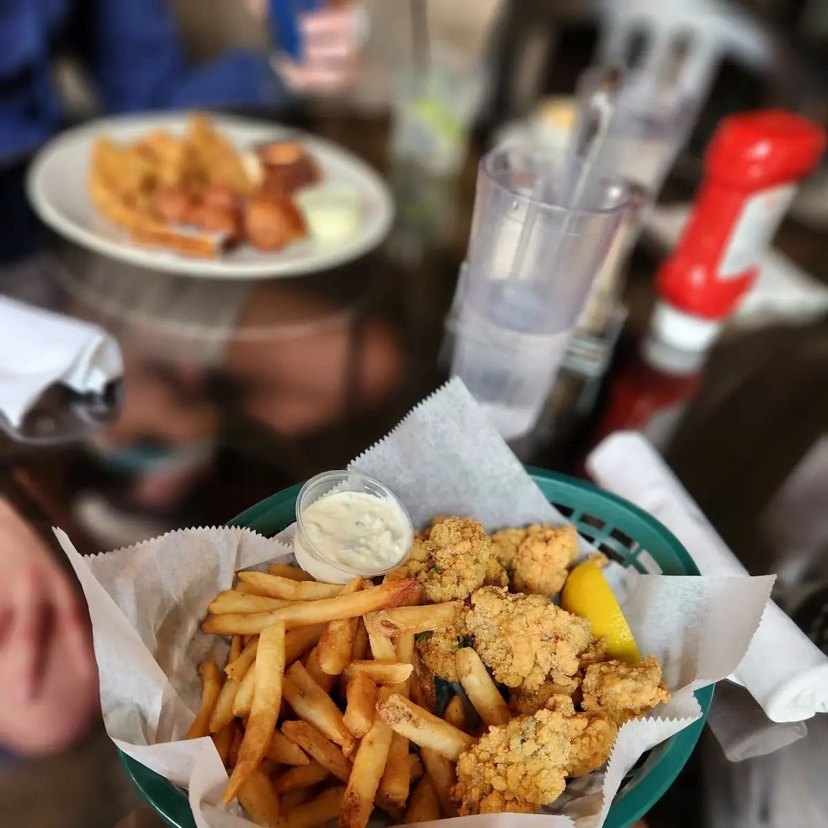 Fried Oysters and Fries
