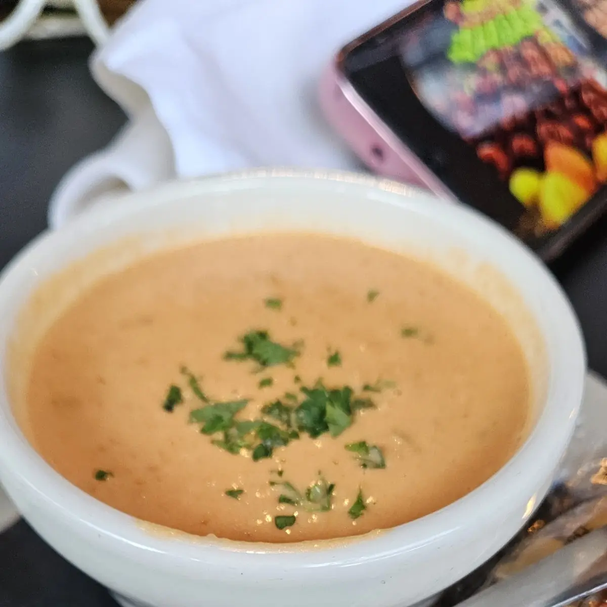 The Famous Steamhouse’ Lobster Bisque