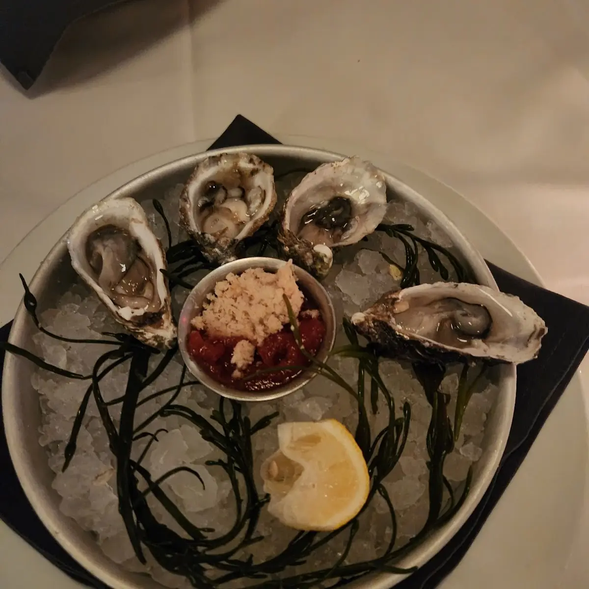 Oysters on the Half Shell