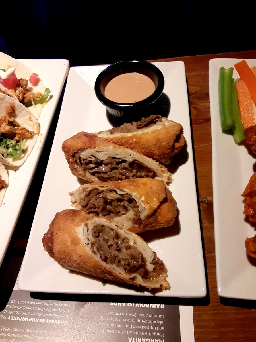 Philly Cheese Steak Egg Rolls