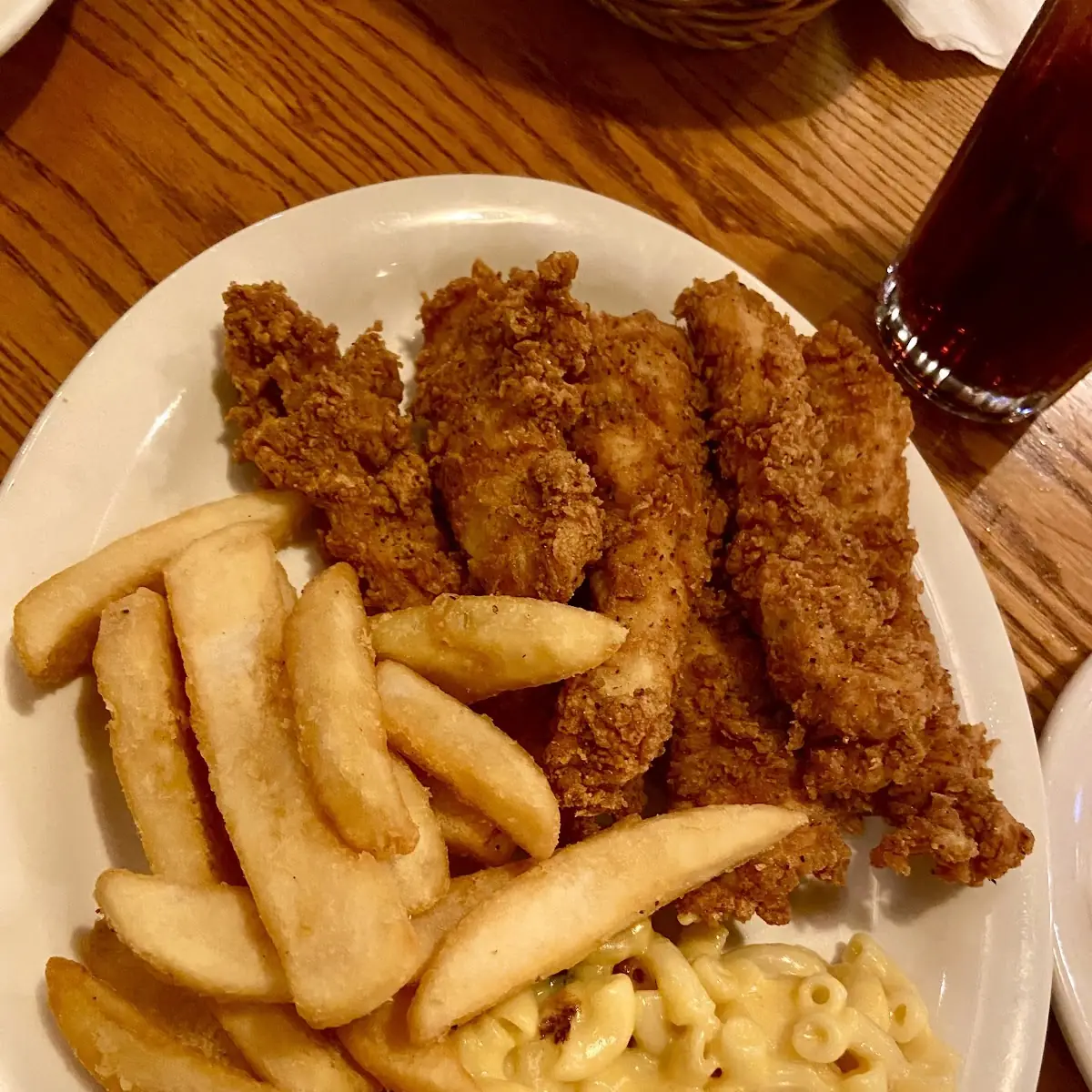 Crispy Homestyle Chicken and Mac & Cheese
