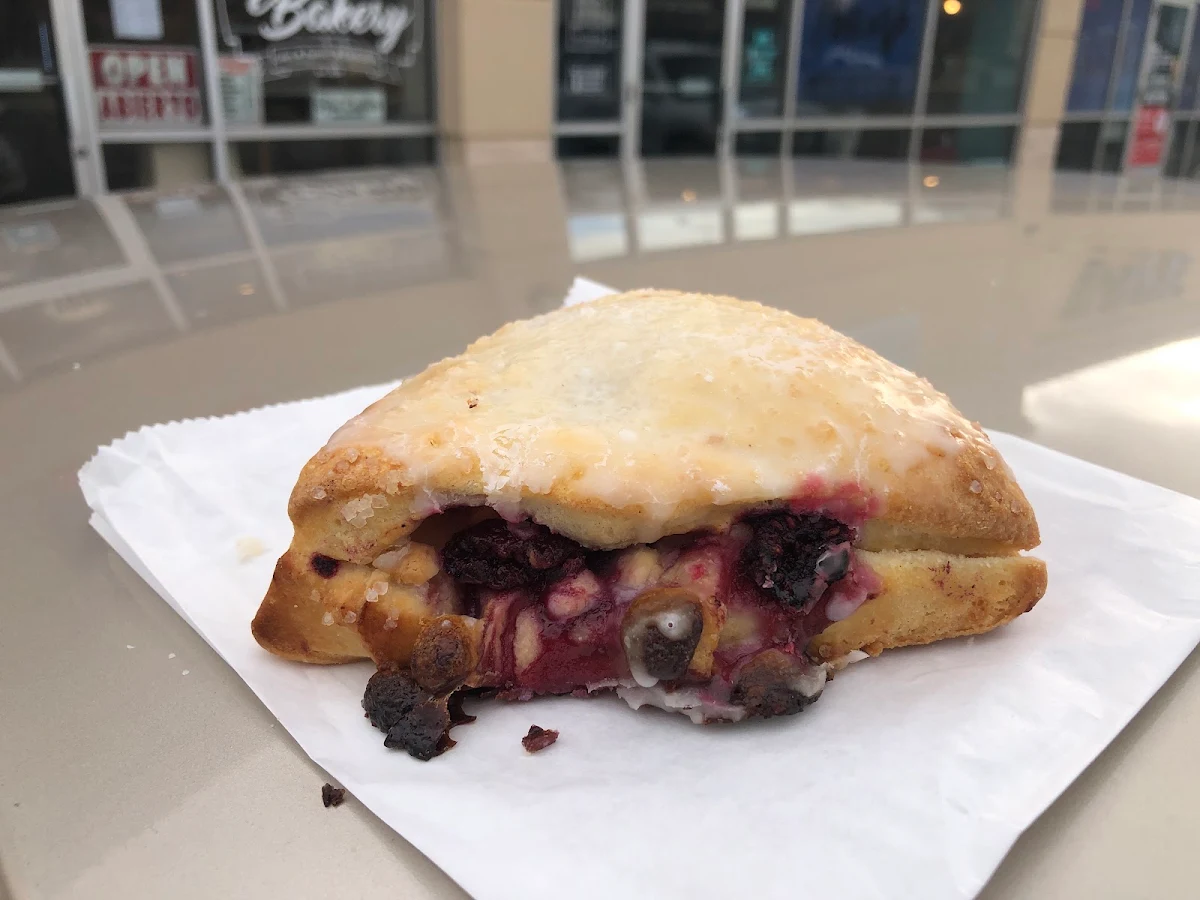 Raspberry White Chocolate Scone