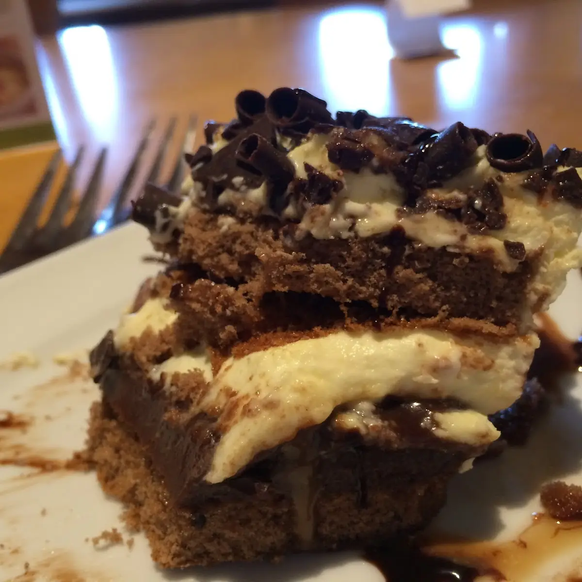 Chocolate Browine Lasagna