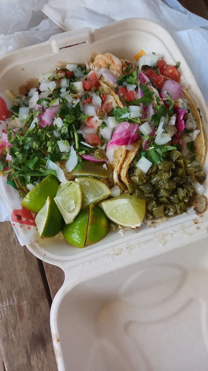 Shrimp Tacos One