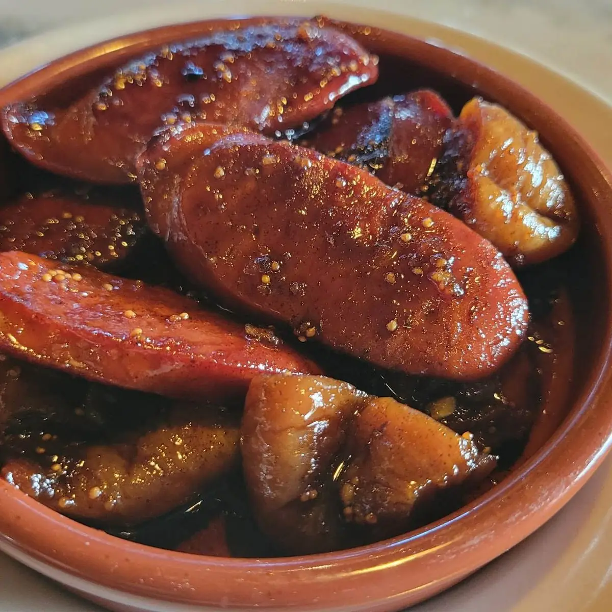 Chorizo w Sweet & Sour Figs