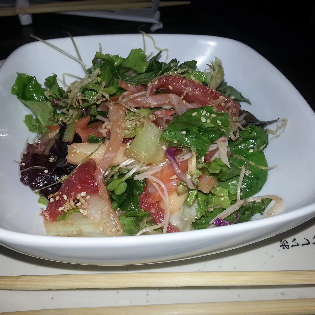 Sashimi Salad