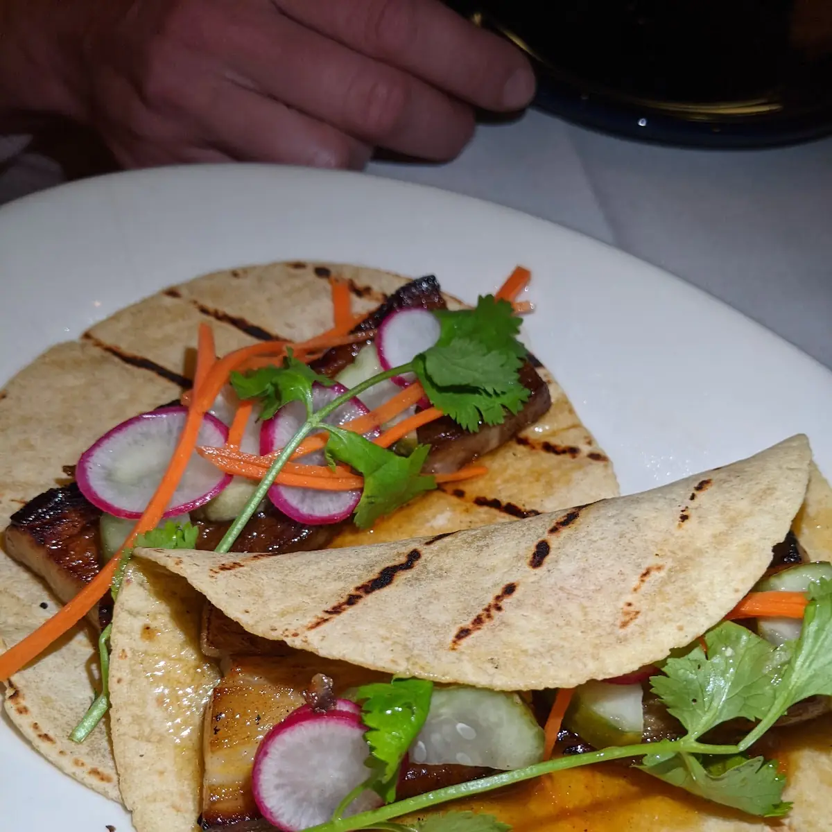 Korean Pork Belly Tacos