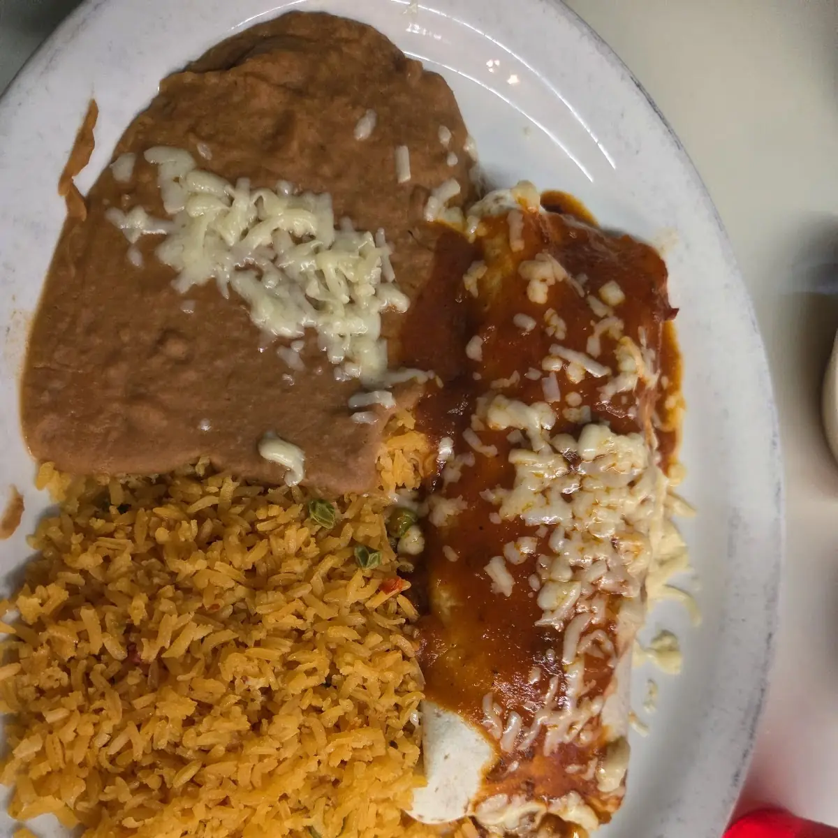 Enchilada & Rice