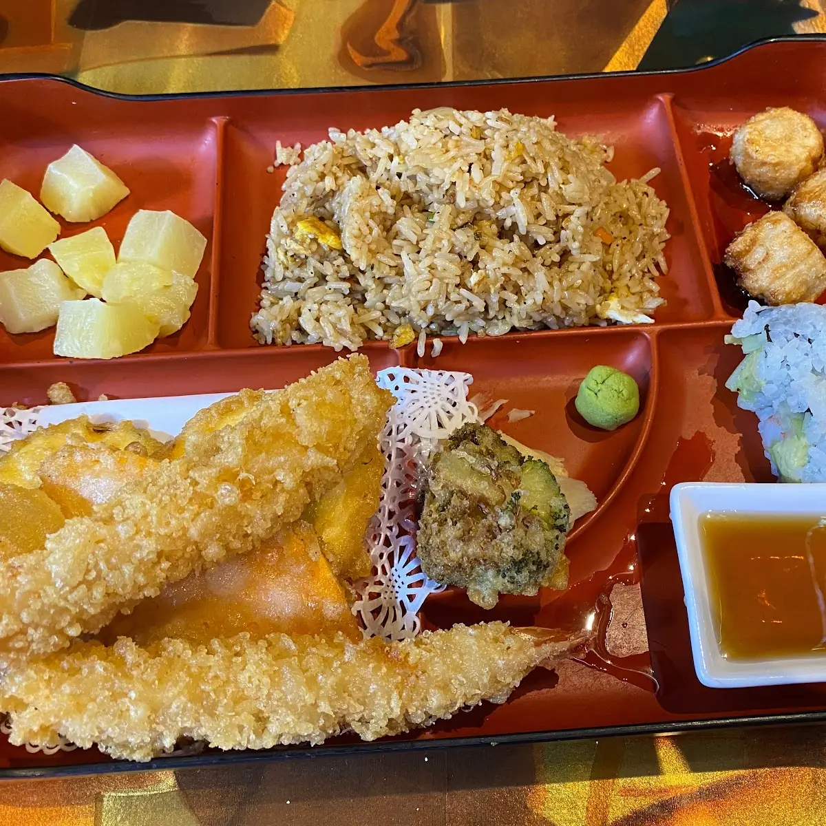 Tempura Lunch Bento Box