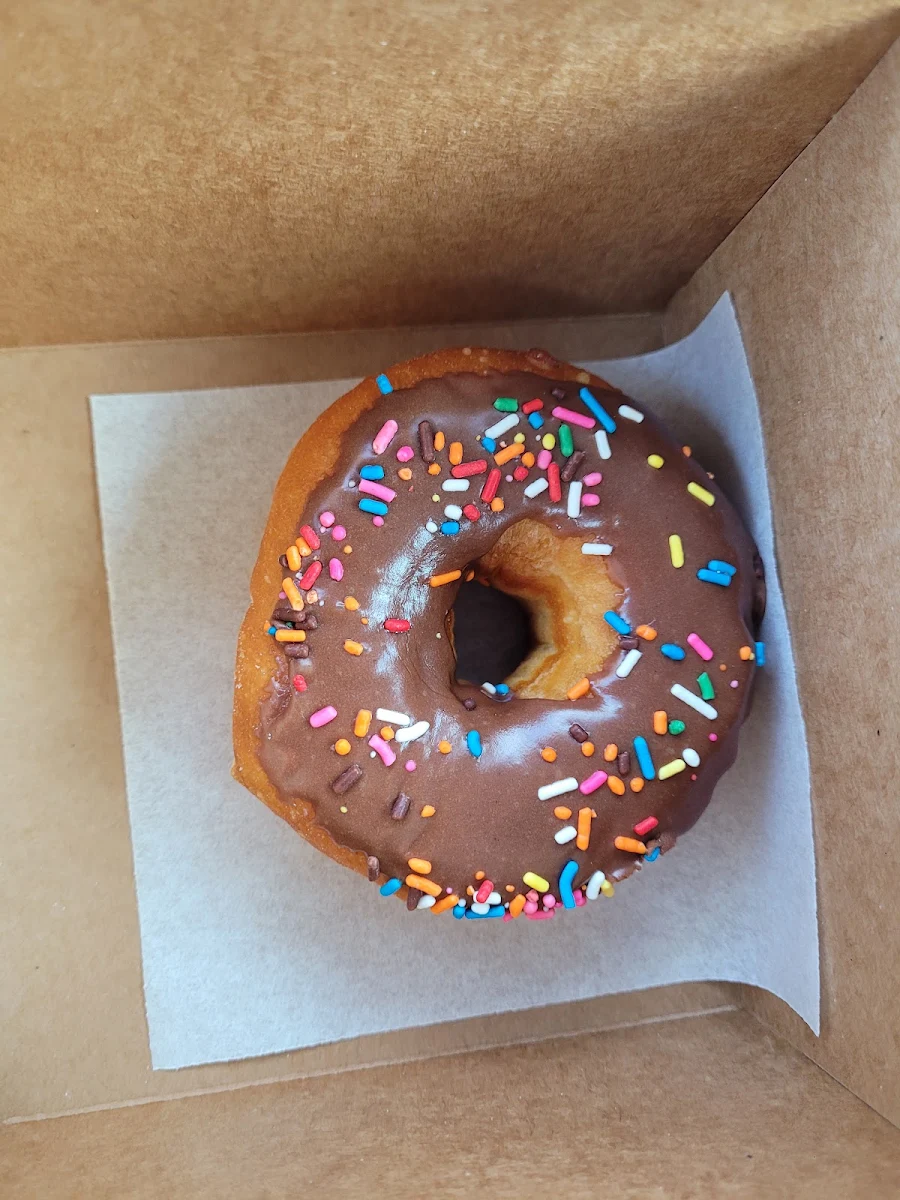 Chocolate Donut with Sprinkles