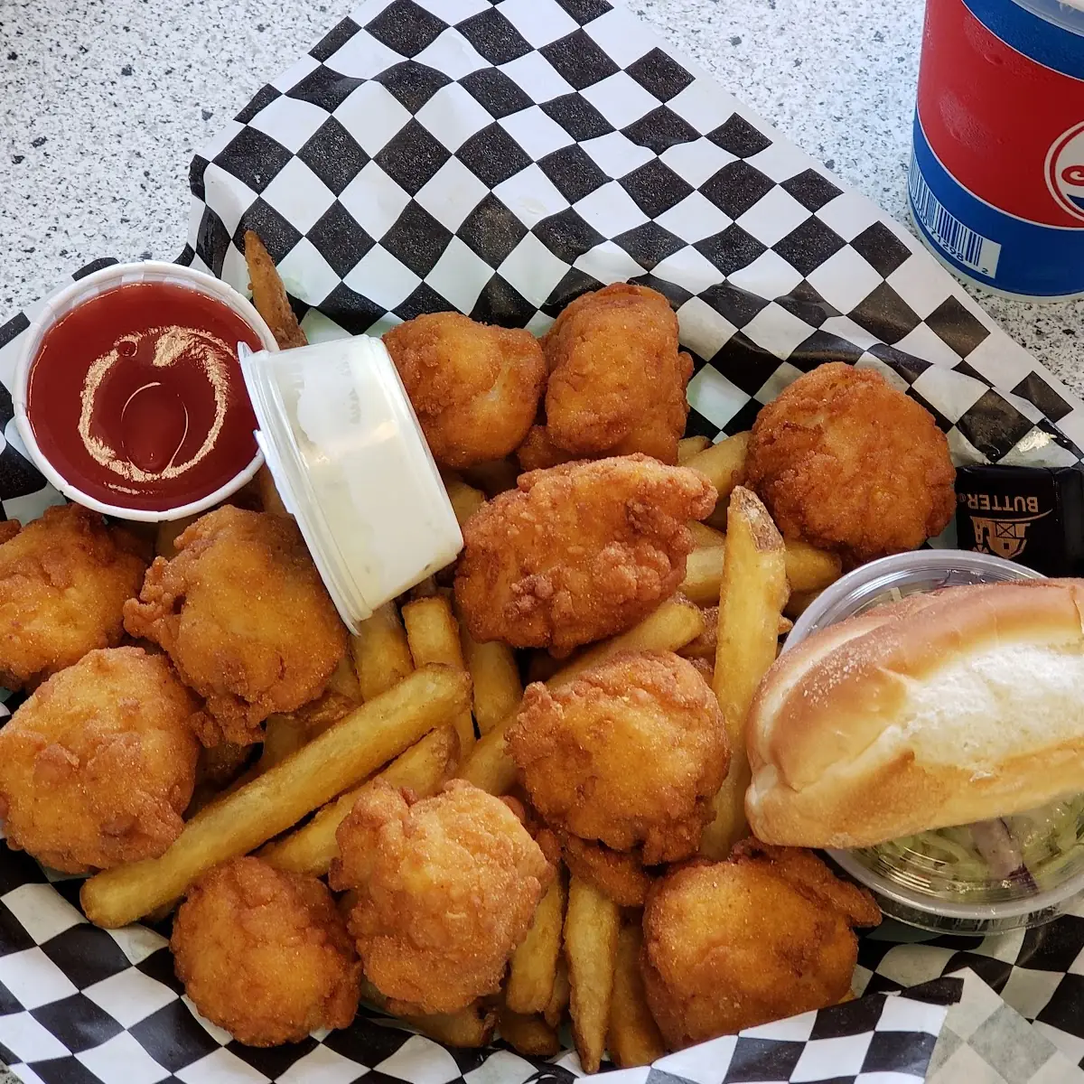 Fried Scallops