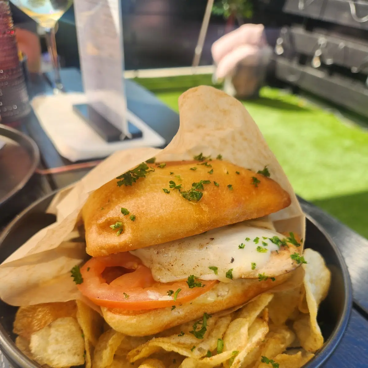Chicken Pesto Panini