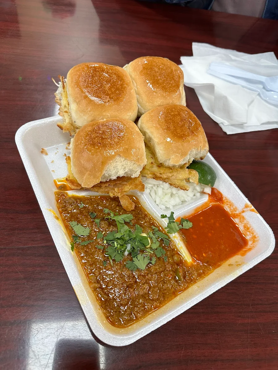 Cheese Pav Bhaji