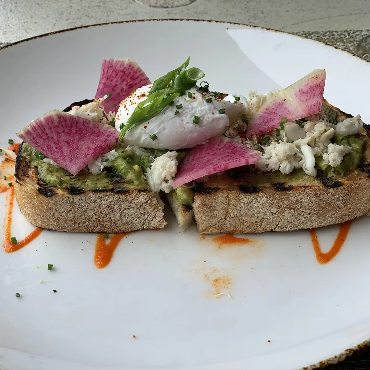Crab & Avocado Toast