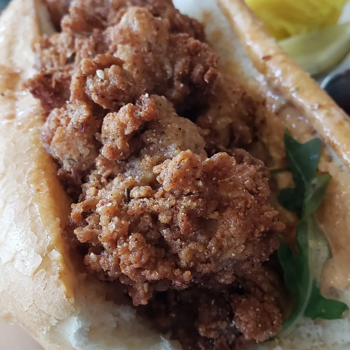 Low Country Shrimp Roll