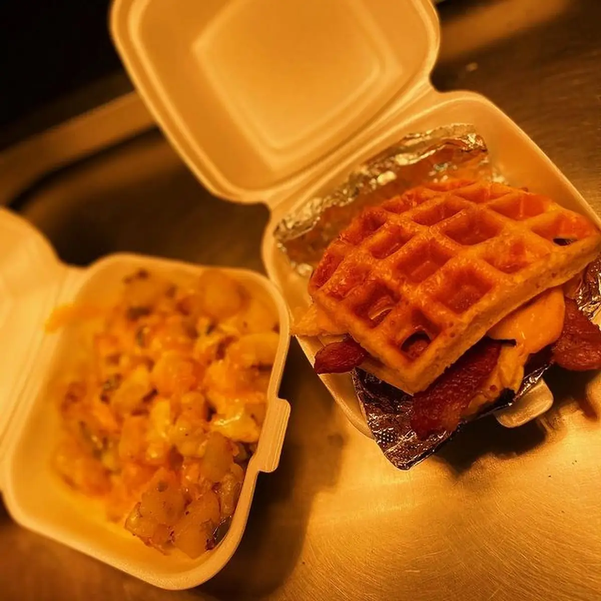 Epic's Grill Cheese and Fry