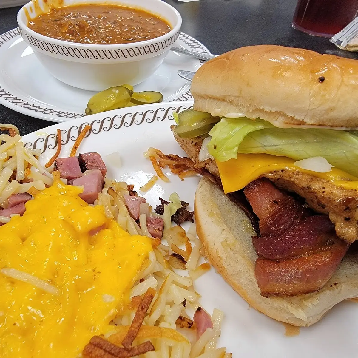 Bacon Chicken Cheese Sandwich
