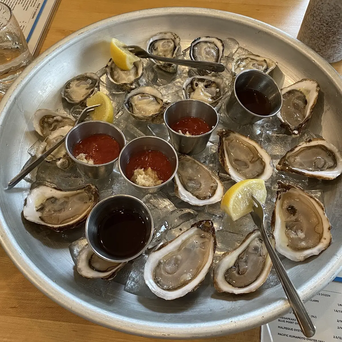 Oysters on the Half