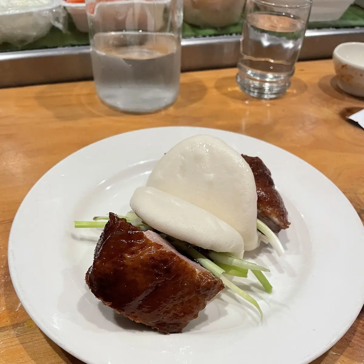 Steamed Peking Duck Buns