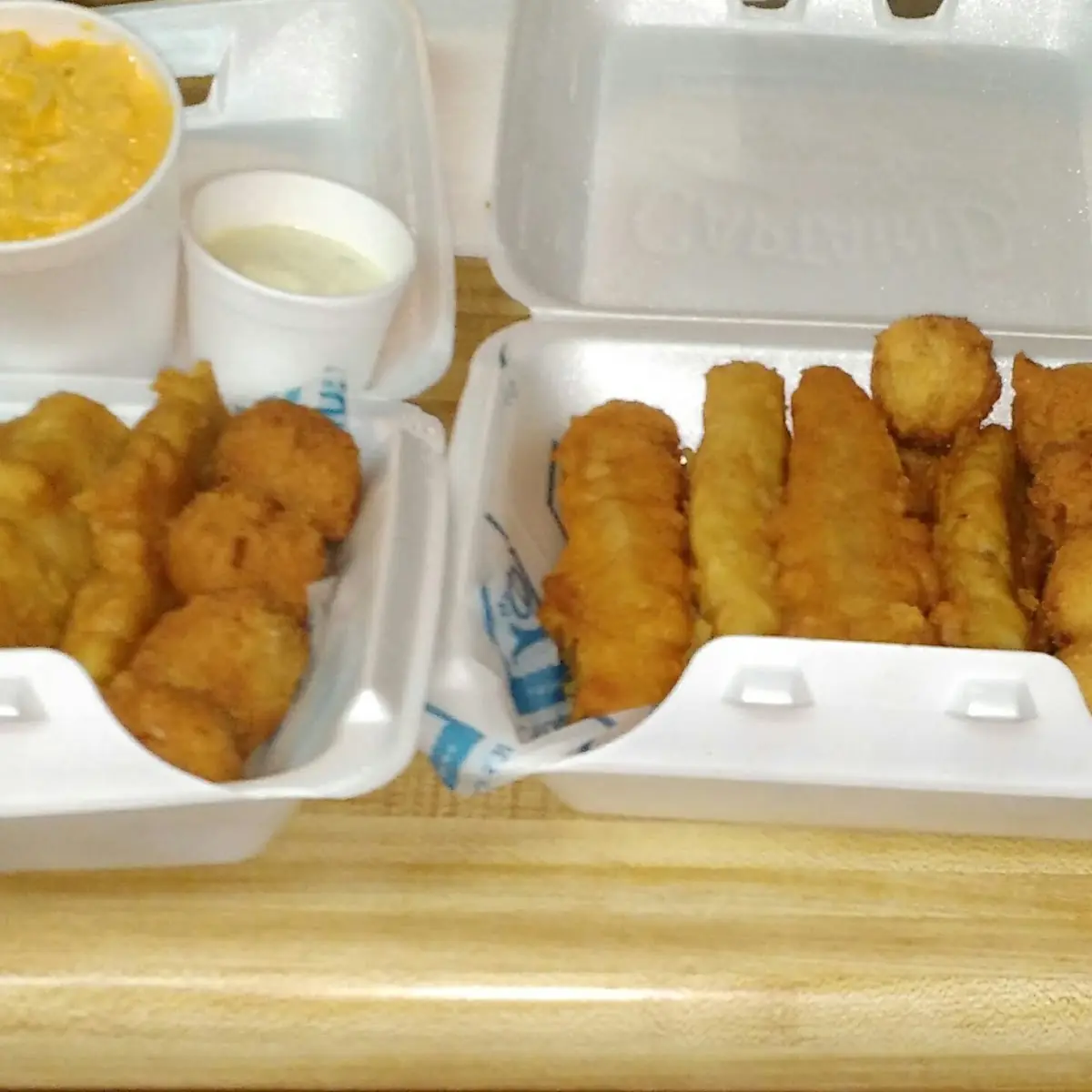 Batter Dipped Fish Dinner