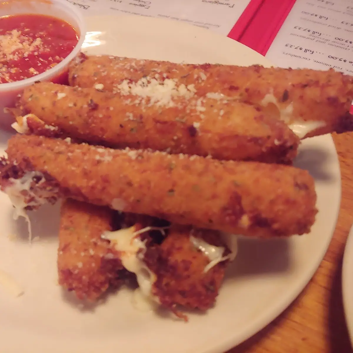 Fried Mozzarella Sticks