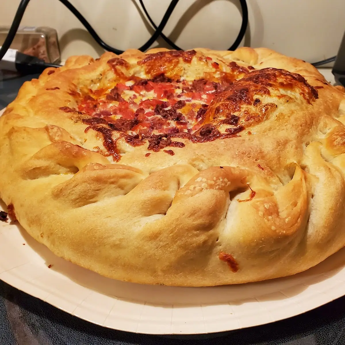 Chicken Bacon Ranch Pizza
