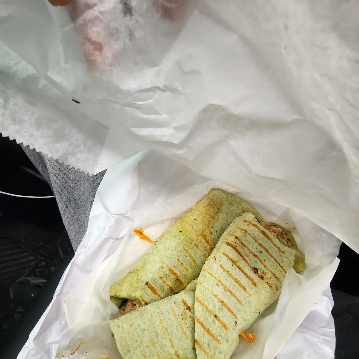 Jerk Chicken Wrap on Pita
