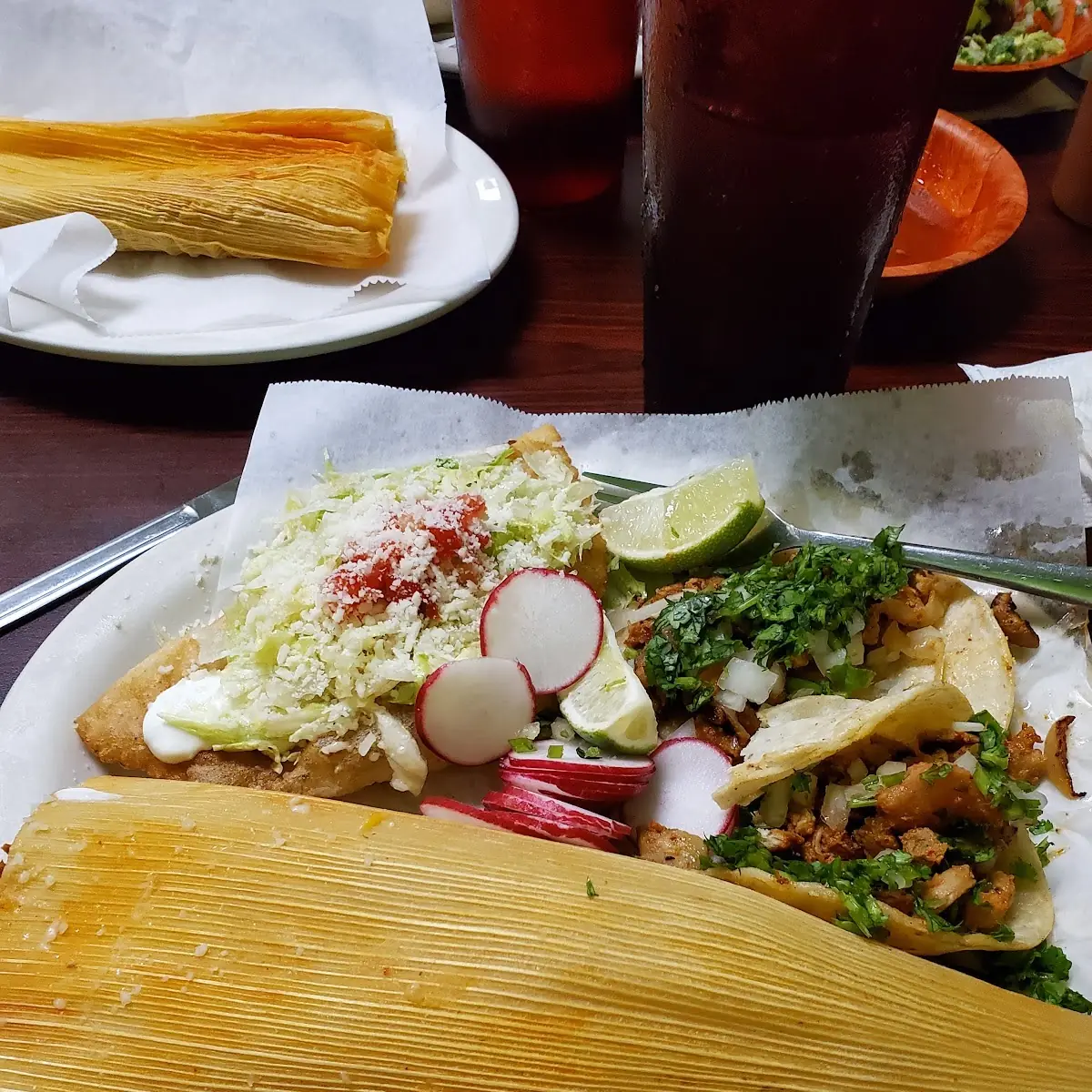 Chicken Empanada Pastor Tacos Carne De Puerco Tamalr