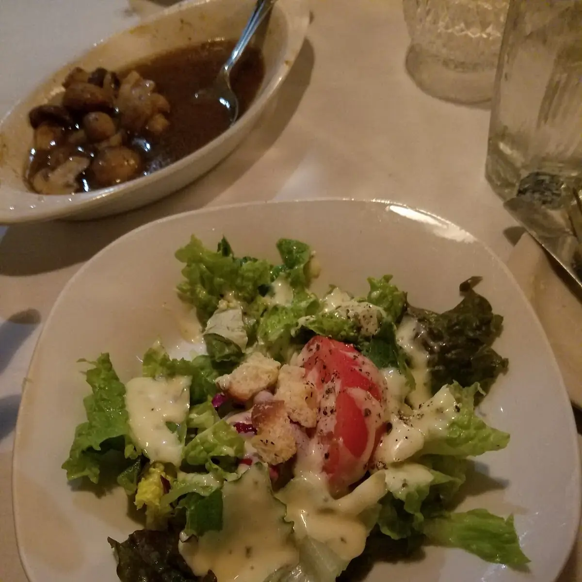 Salad with Honey Mustard Dressing