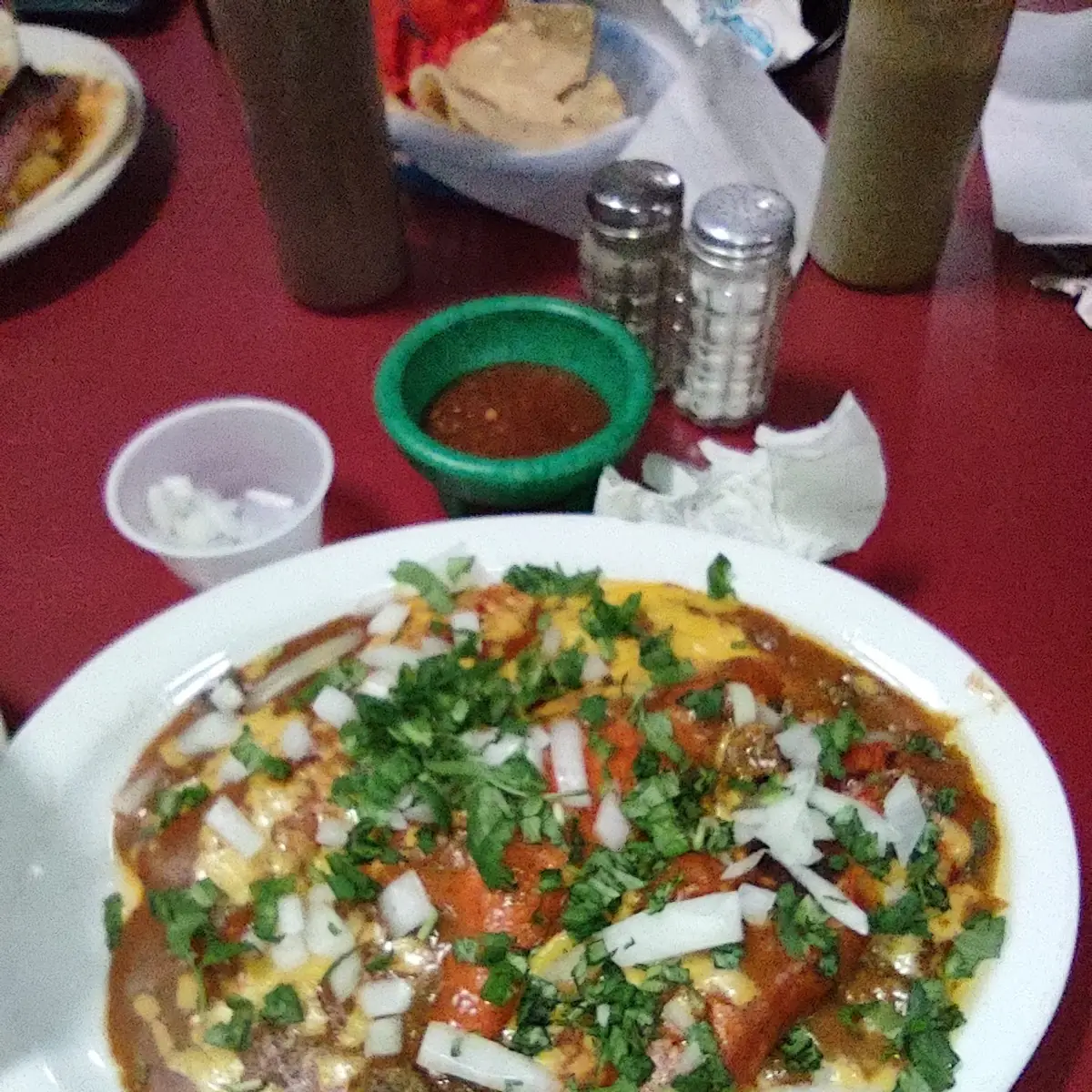 Enchilada Plate