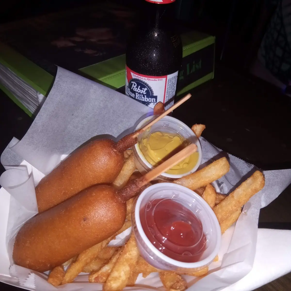 Corn Dogs and Battered Fries