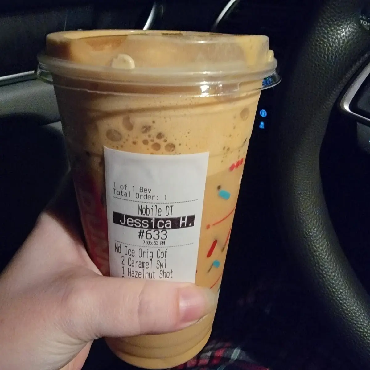 Iced Coffee with Cookie Butter Cold Foam