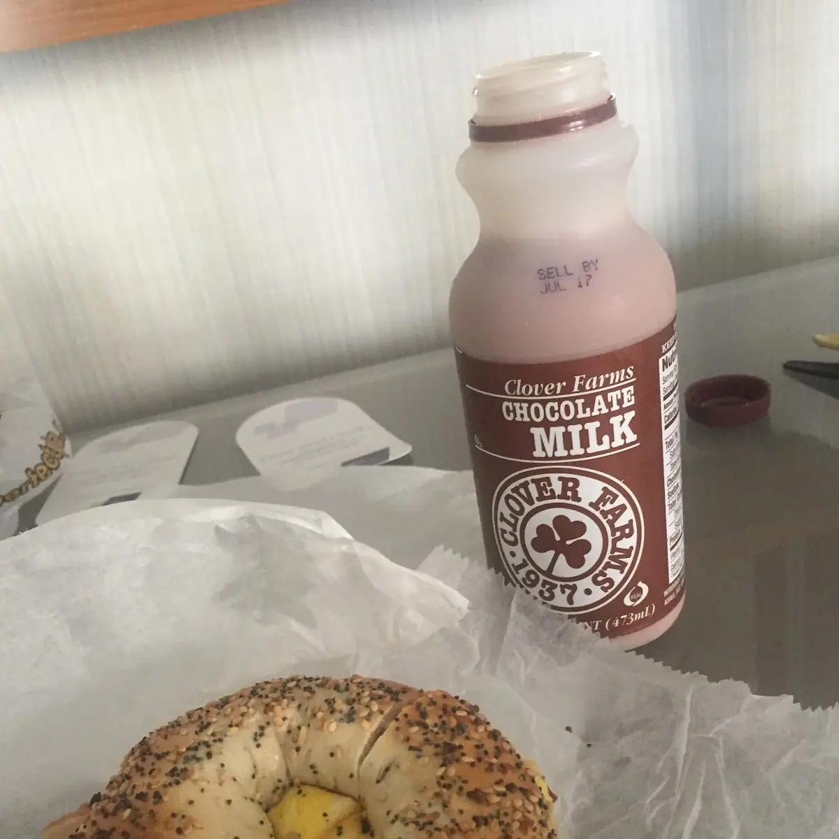 Bacon Egg Cheese Everything Bagel