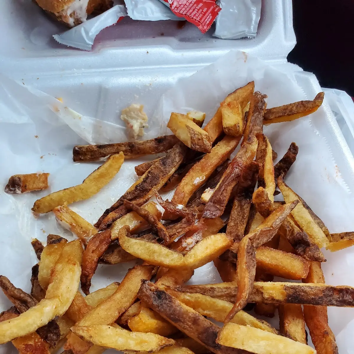 Fries from the Bacon Cheeseburger Combo