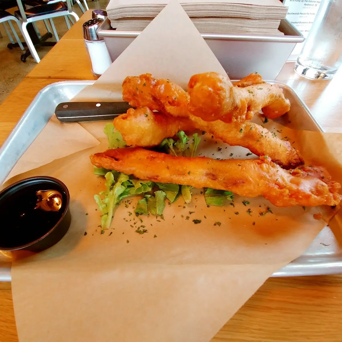 Beer Battered Bacon