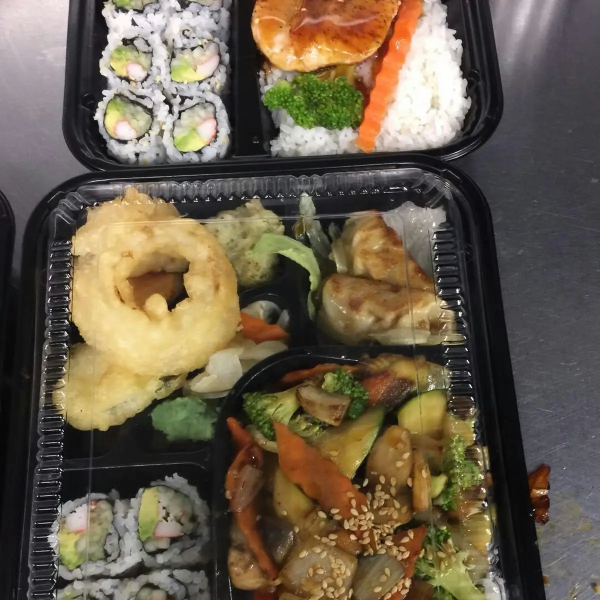 Salmon Teriyaki Bento