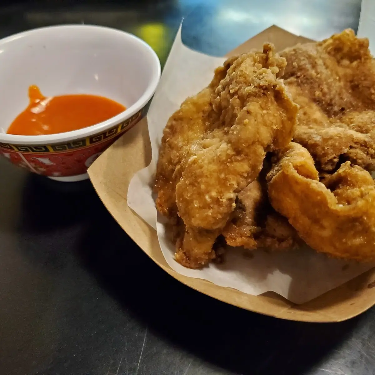 Fried Crispy Chicken Skins