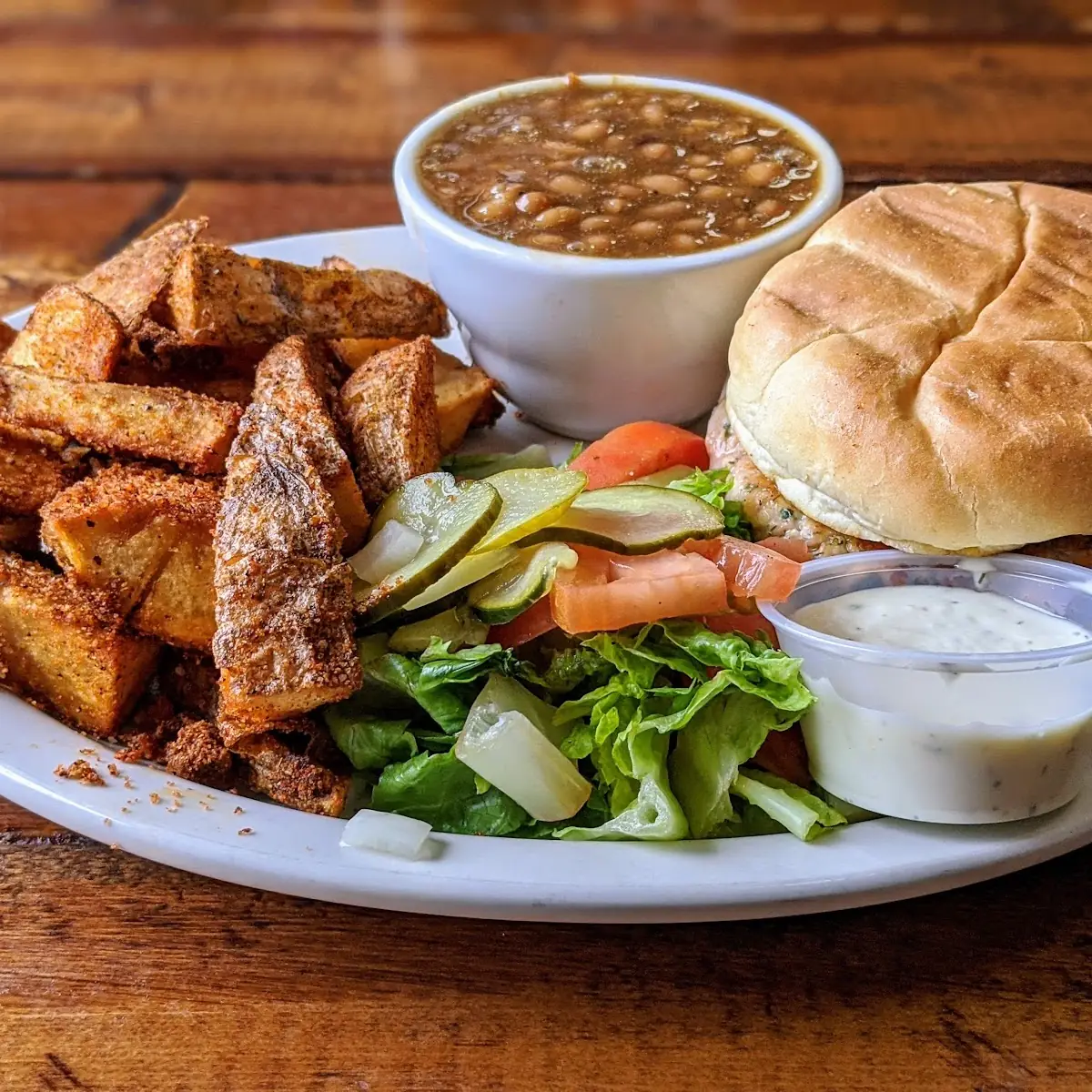 Salmon Burger