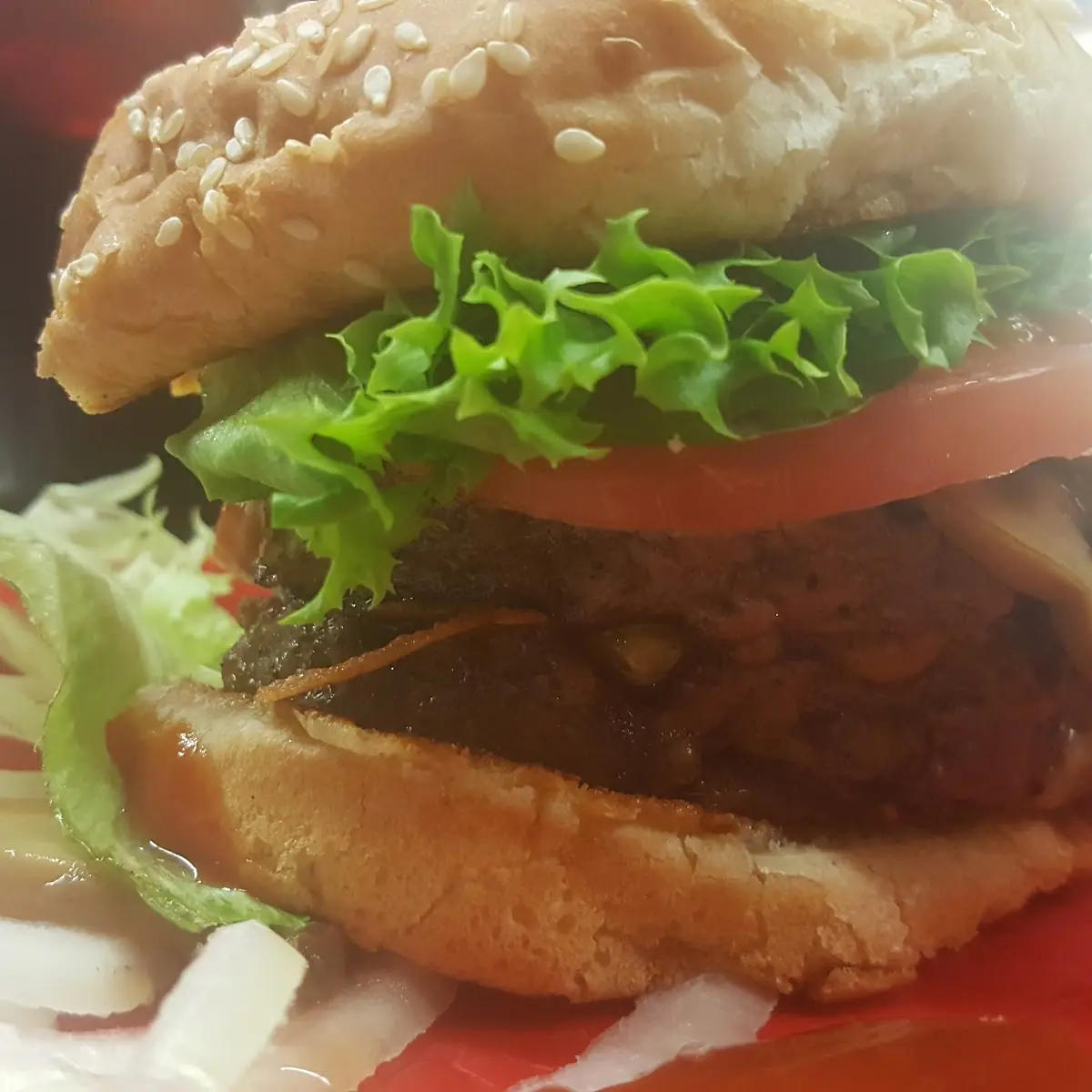 Mushroom N' Swiss Burger