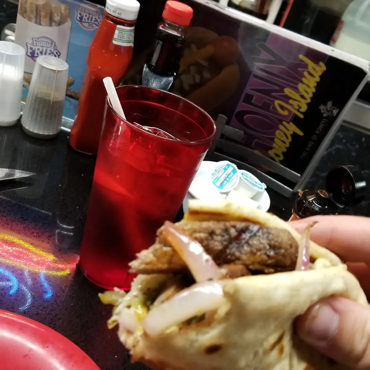 Steak Gyro Sandwich