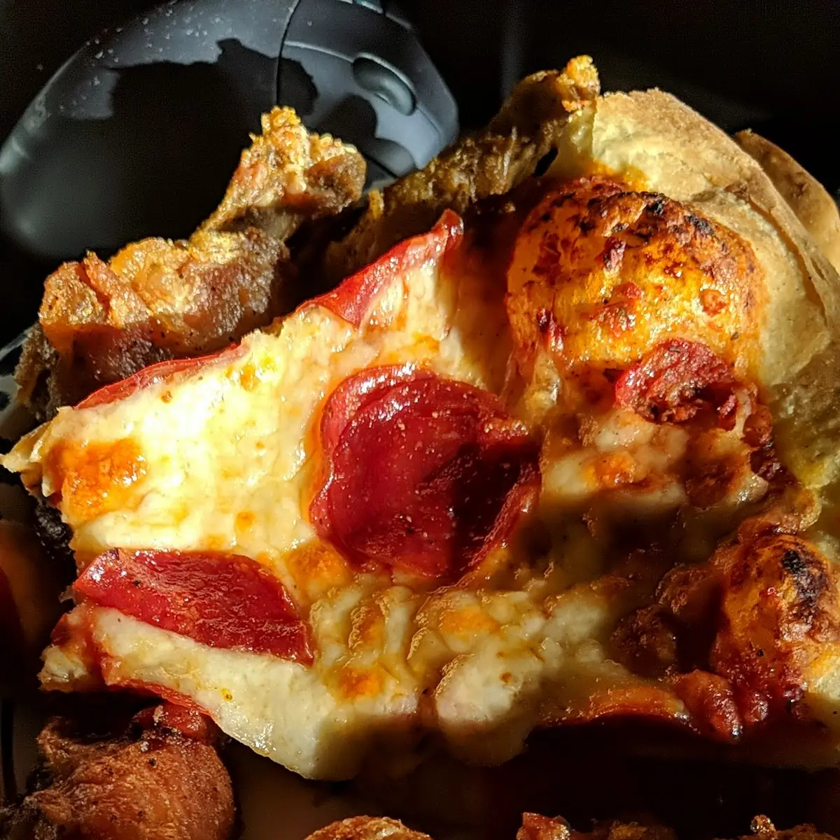 Pepperoni Pizza and Lemon Pepper Wings