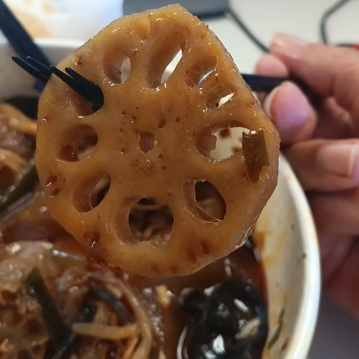 Lotus Root in the Hot Pot