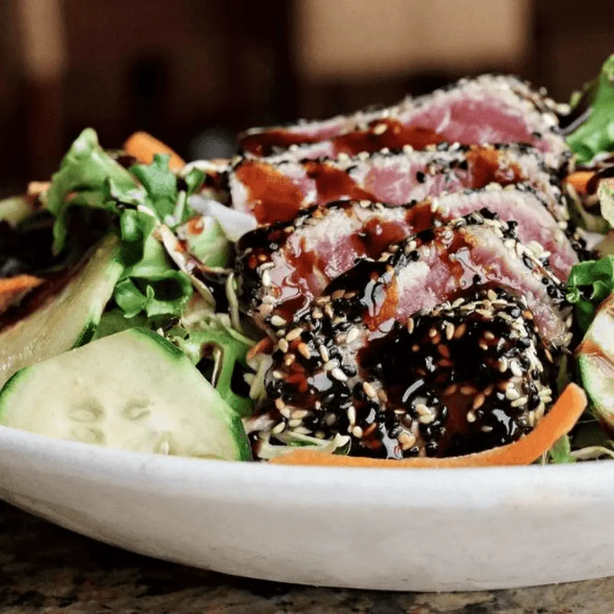 Sesame Seared Tuna Salad