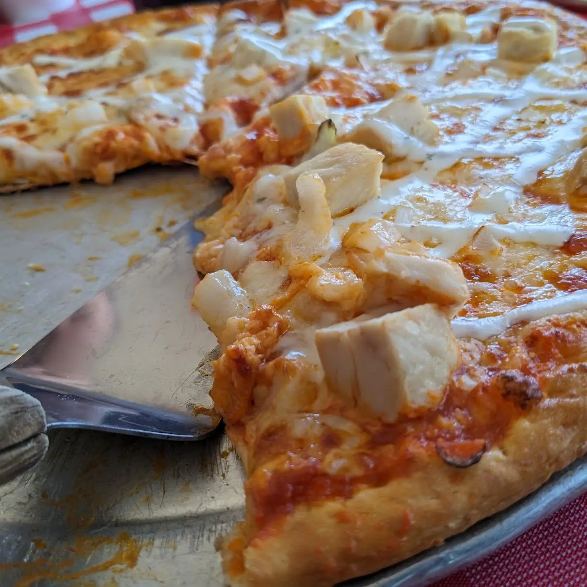 Raging Buffalo Chicken Pizza