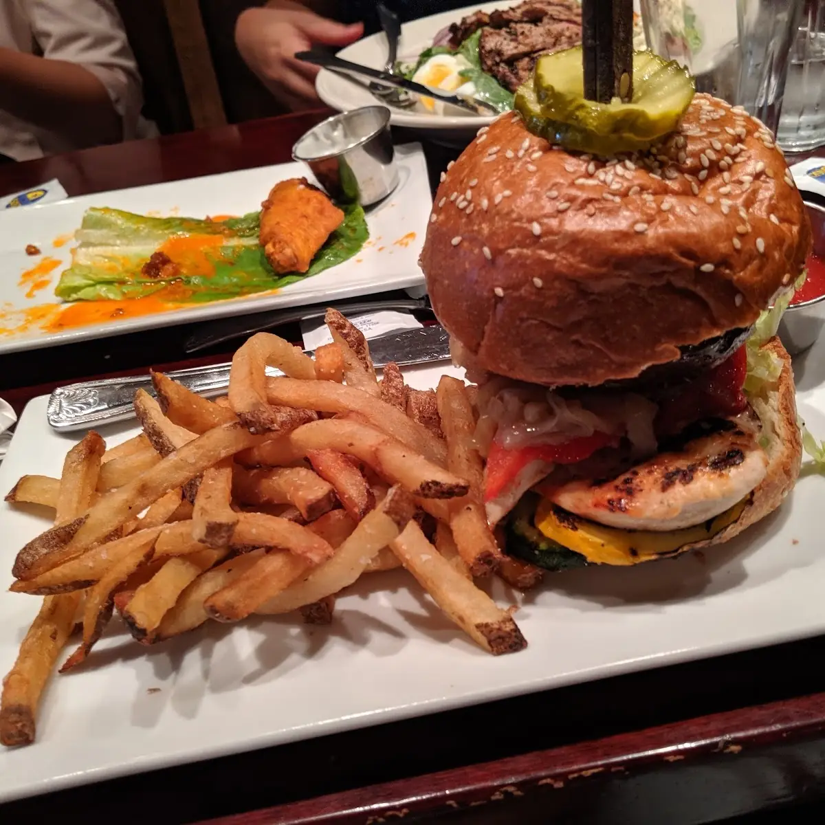Mushroom Swiss Burger