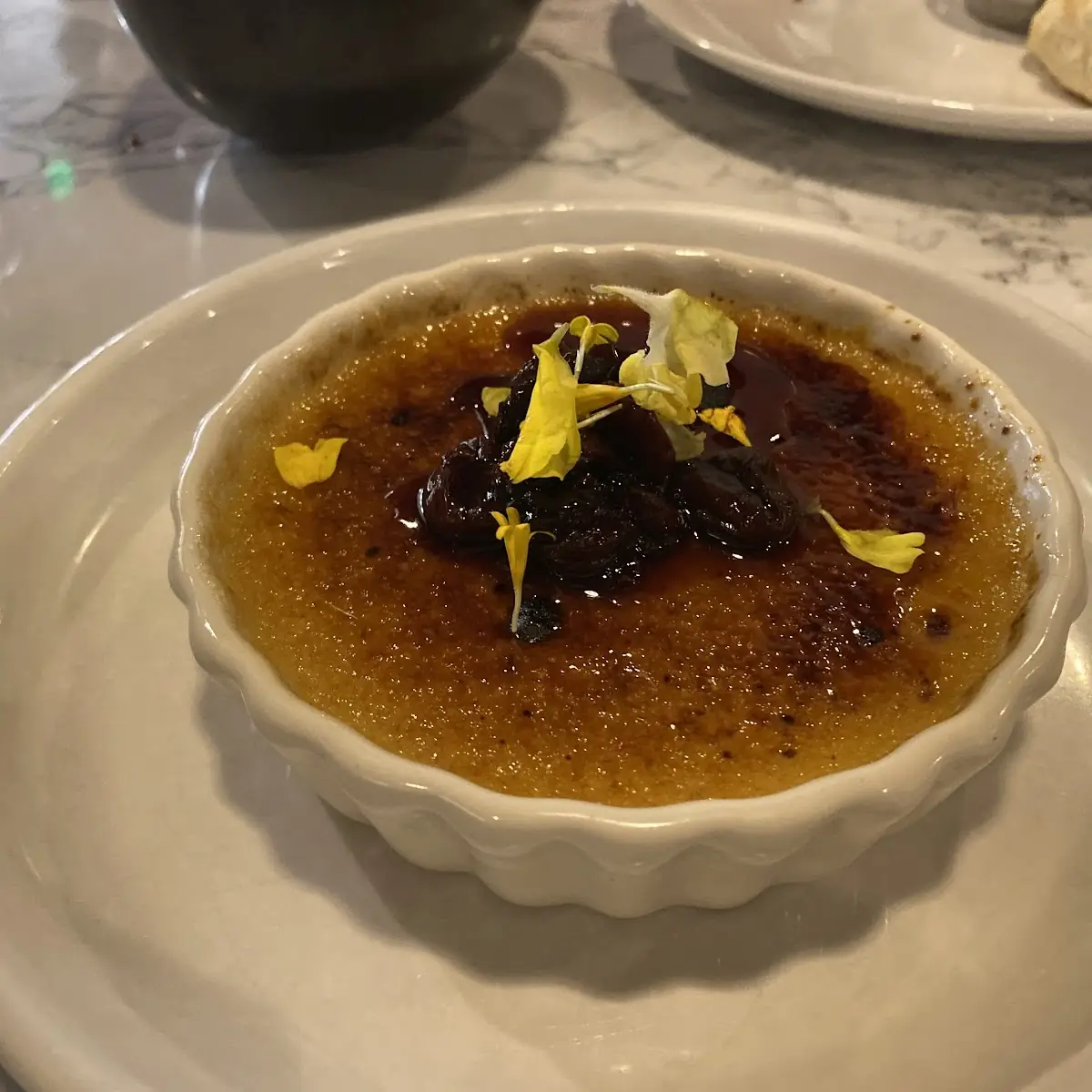 Sweet Potato Creme Brulee
