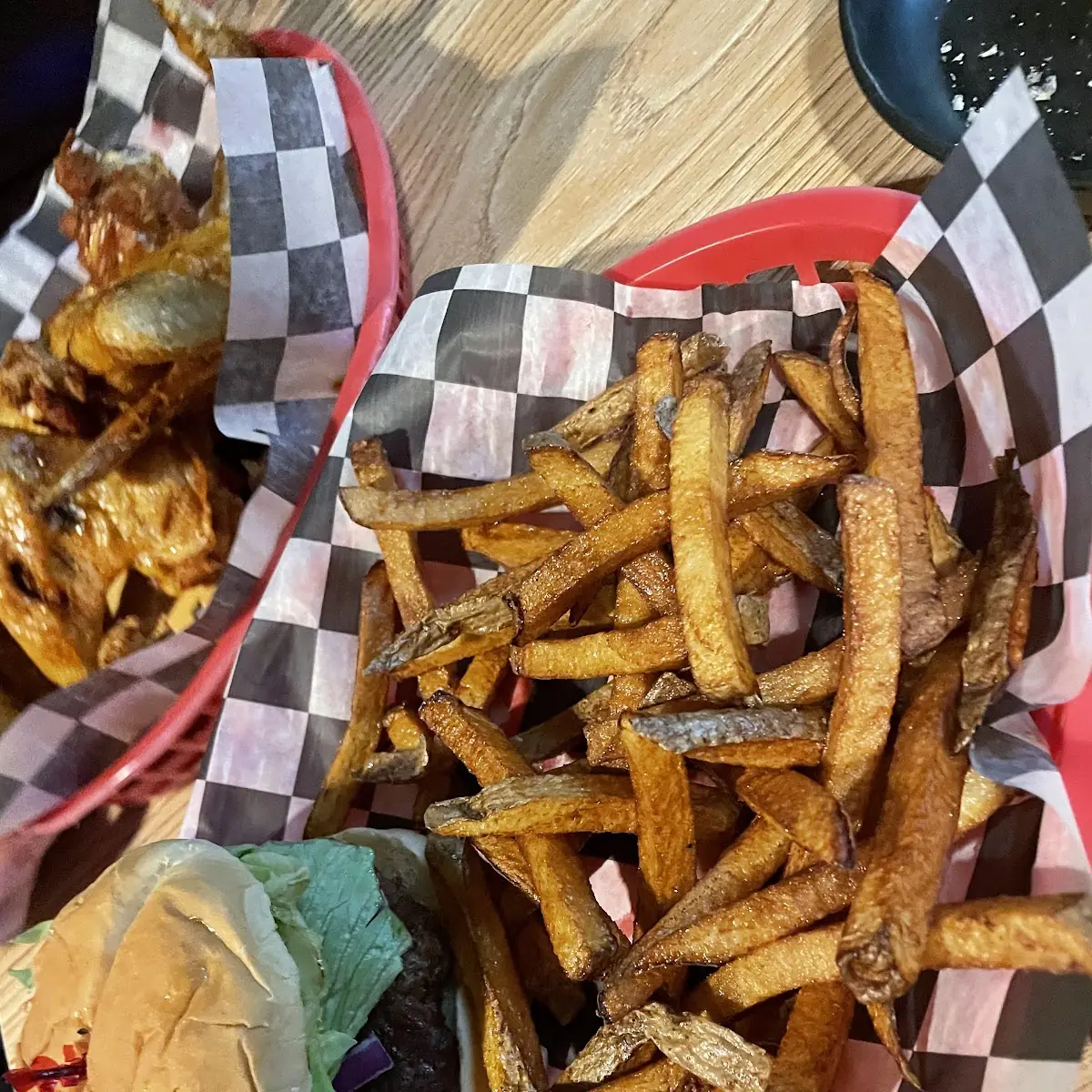 Burger and Fries
