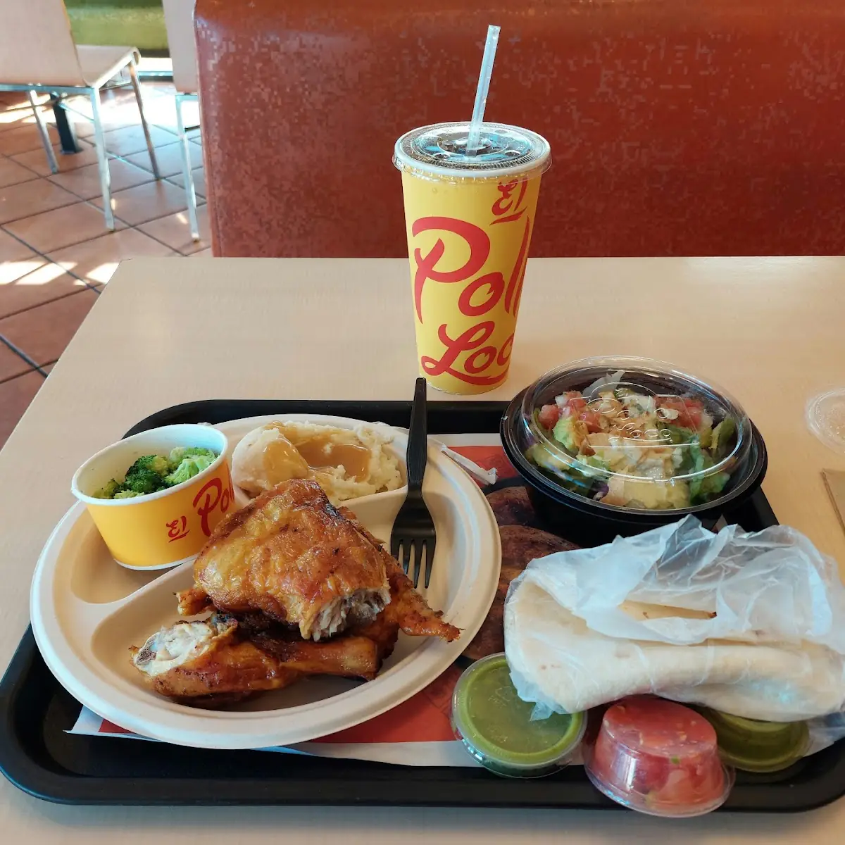 3 Piece Leg & Thigh Combo with Avocado Side Salad