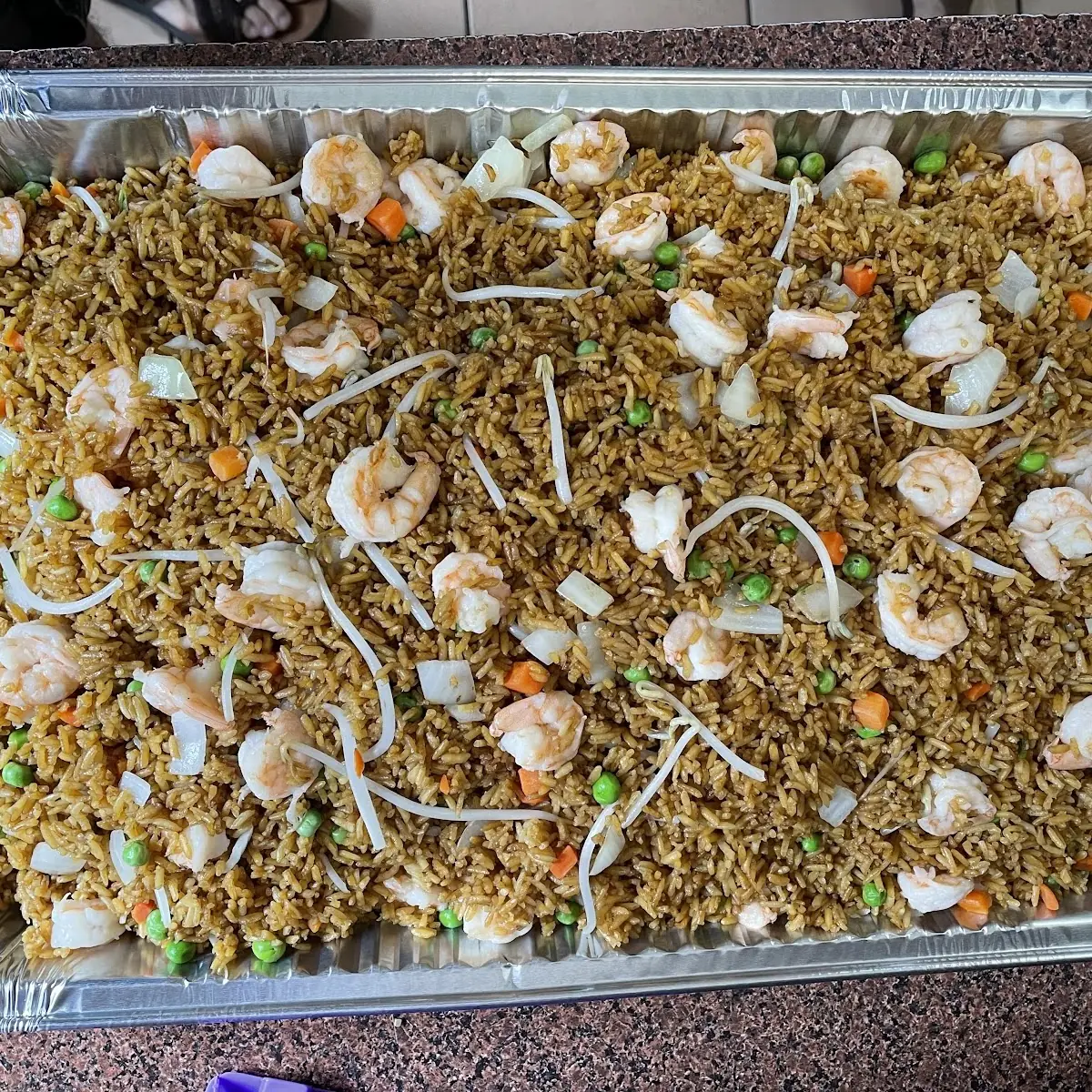 Shrimp Fried Rice Tray