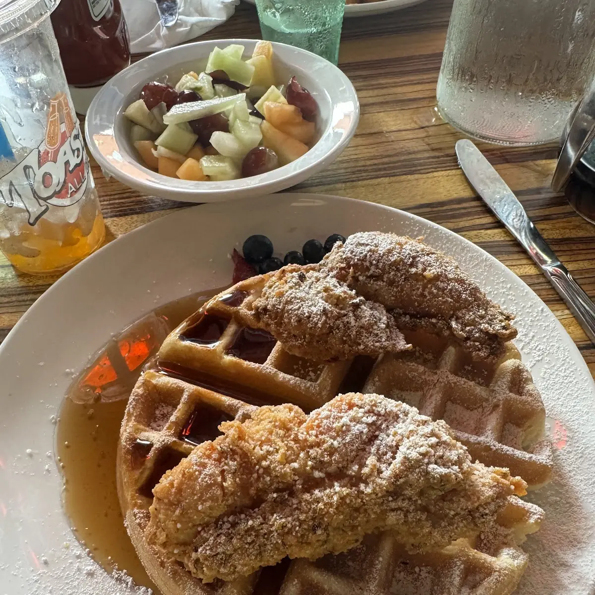 Crispy Chicken and Waffles